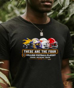 2023 2024 these are the four College football playoff shirt