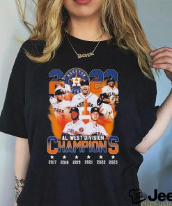 2023 AL West Division Champions Houston Astros Team Shirt