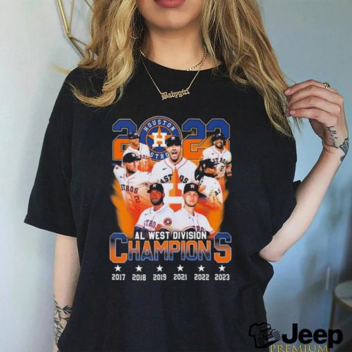 2023 AL West Division Champions Houston Astros Team Shirt