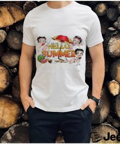 2023 Betty boop hello summer shirt