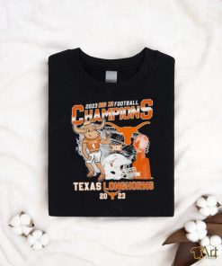 2023 Big 12 Football Champions Bevo Texas Longhorns Mascot Shirt