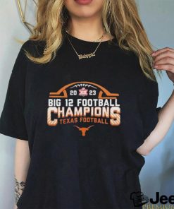 2023 Big 12 Football Champions Texas Longhorns Football shirt