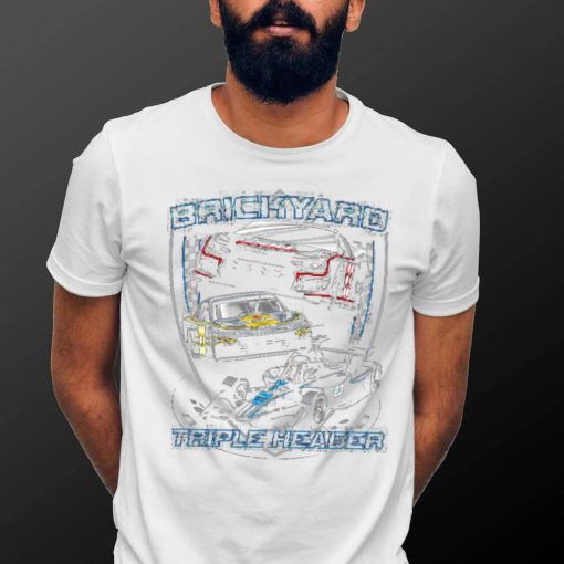 2023 Brickyard Triple Header racing car shirt