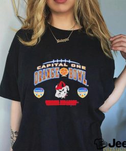 2023 Capital One Orange Bowl Georgia Bulldogs Rhinestone T Shirt