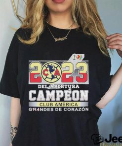 2023 Del Apertura Campeon Club America T Shirt