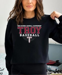 2023 Division I Championship Troy Baseball shirt