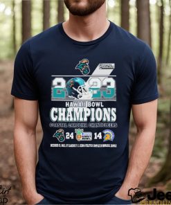 2023 Easypost Hawai’i Bowl Champions Coastal Carolina Chanticleers 24 14 Shirt