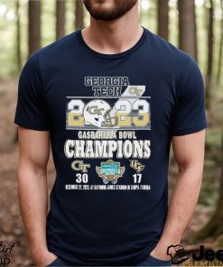 2023 Gasparilla Bowl Champions Georgia Tech Yellow Jackets 30 17 UCF Shirt