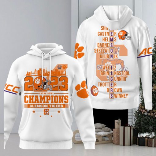 2023 Gator Bowl Champions Clemson Tigers Hoodie T Shirt