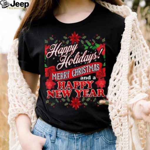 2023 Happy New Year Christmas Day Family Group Holidays Shirt