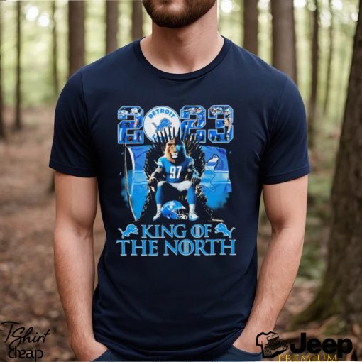 2023 King Of The North Detroit Lions Champions Shirt