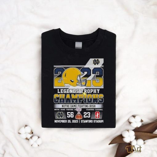 2023 Legends Trophy Champions Notre Dame Fighting Irish 56 – 23 Stanford Cardinal T shirt