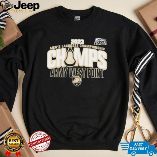 2023 Men’s Lacrosse Championship Champs Army West Point shirt