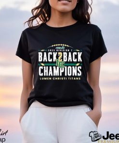 2023 Mhsaa Division 7 Football Champions Lumen Christi Titans Shirt