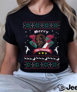 2023 Mike Tyson Merry Chrithmith Christmas Sweatshirt