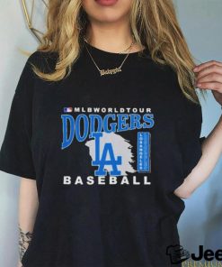 2023 Mlb World Tour Los Angeles Dodgers Baseball Logo Shirt