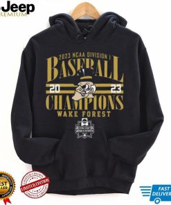 2023 NCAA Division I Baseball Champions Wake Forest shirt