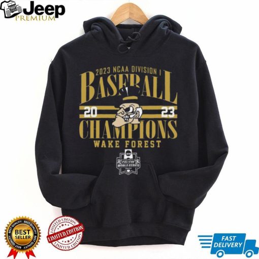 2023 NCAA Division I Baseball Champions Wake Forest shirt