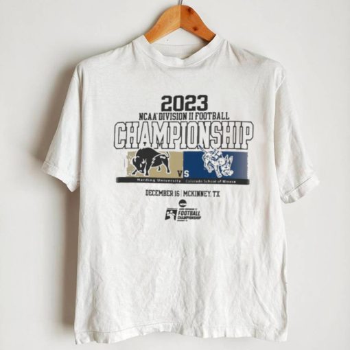 2023 NCAA Division II Football Championship Harding Bisons vs Mines Orediggers Mckinney, TX Shirt