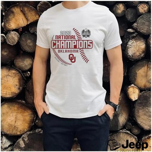 2023 NCAA National Champions Oklahoma Softball Shirt