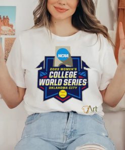 2023 NCAA Softball Women’s College World Series Oklahoma City logo shirt