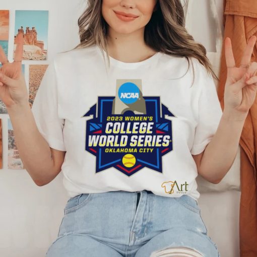 2023 NCAA Softball Women’s College World Series Oklahoma City logo shirt