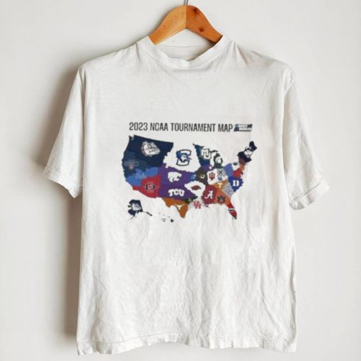 2023 NCAA Tournament Map March Madness Shirt