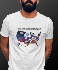 2023 NCAA Tournament Map March Madness hoodie shirt