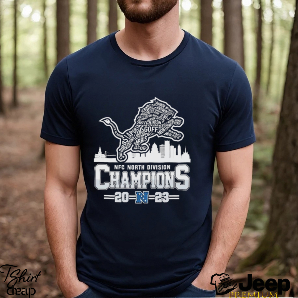 Nfc north hot sale champions shirt