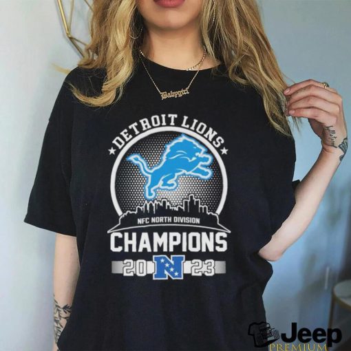 2023 NFC North Division Champions Detroit Lions T Shirt