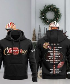 2023 NFC West Champions San Francisco 49ers Hoodie, Longpants, Cap