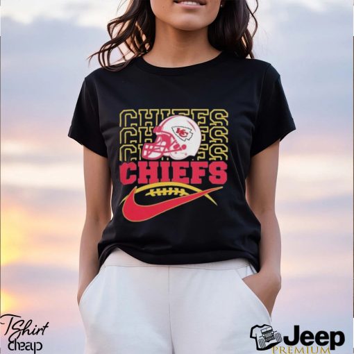 2023 NFL Kansas Chiefs Team Helmet Logo Shirt