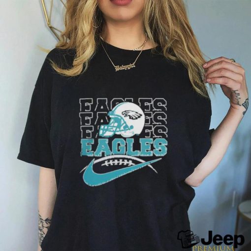 2023 NFL Philadelphia Eagles helmet logo shirt