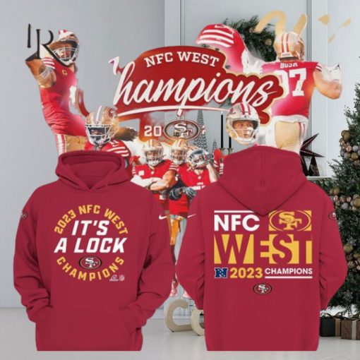 2023 NFL West Champions It’s A Lock San Francisco 49ers Hoodie, Longpants, Cap