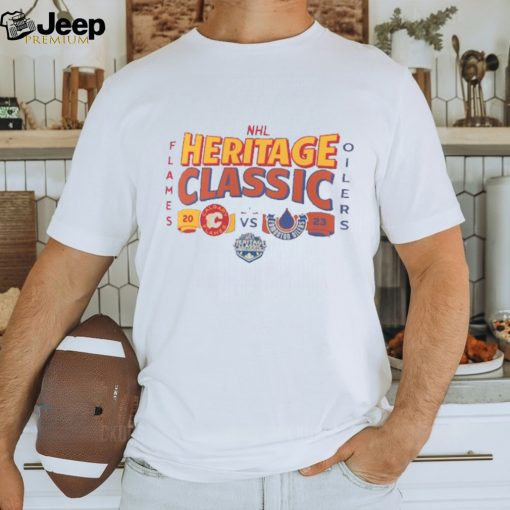 2023 NHL Heritage Classic Matchup T Shirt