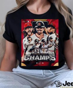 2023 National League Champions Shirt, Arizona Diamondbacks Unisex Hoodie Crewneck Sweatshirt