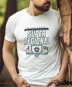 2023 Ncaa Di Baseball Super Regional Alabama Crimson Tide Vs Wake Forest Demon Deacons The Road To Omaha Shirt