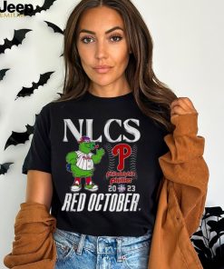 2023 Nlcs Philadelphia Phillies Winner Red Toctober T Shirt