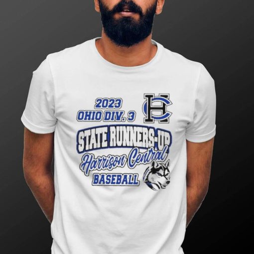 2023 Ohio Div.3 state runners up harrison central baseball shirt