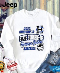 2023 Ohio Diy 3 State Runners up Harrison Central Baseball shirt