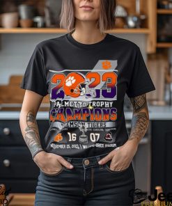 2023 Palmetto Trophy Champions Clemson Tigers 16 – 07 South Carolina Gamecocks November 25, 2023 Williams Brice Stadium T Shirt