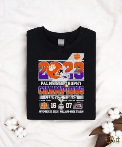 2023 Palmetto Trophy Champions Clemson Tigers 16 – 07 South Carolina Gamecocks T shirt