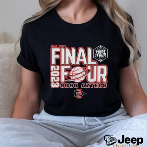 2023 San Diego State Aztecs Final Four Basketball Dunk Black Unisex Shirt