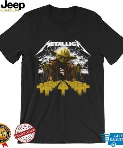 2023 Star Wars Yoda Metallica Master Puppets Shirt