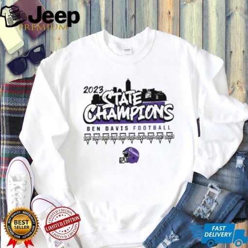 2023 State Champions Ben Davis Football shirt