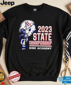 2023 State Championship Kirk Academy shirt