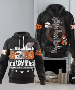 2023 Texas Bowl Champions Oklahoma State Cowboys Hoodie T Shirt