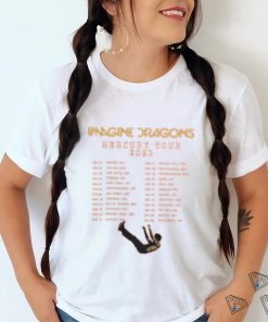 2023 Tour Imagine Dragons Mercury Tour T Shirts