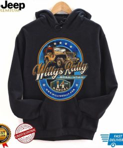 2023 Willys Rally Moab Utah 14th Annual logo shirt