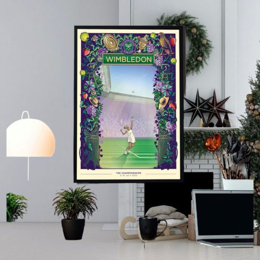 2023 Wimbledon Always Like Never Before Poster Canvas